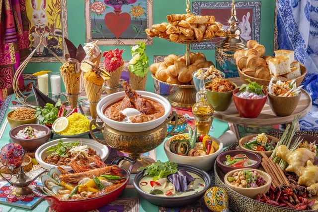 「デビルチキンカレー」＆「ロースト・パンプキンカレー」