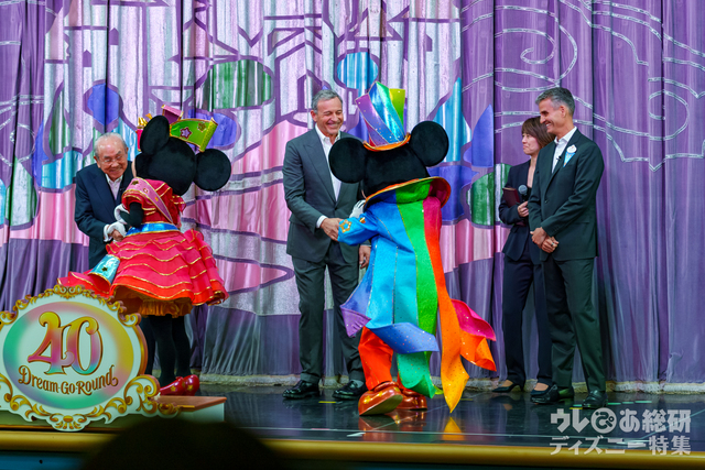 「東京ディズニーリゾート40周年“ドリームゴーラウンド”」オープニングセレモニー