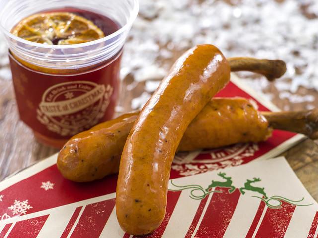 骨付きソーセージ（チーズ入り） 400円｜東京ディズニーシー「バーナクル・ビルズ」