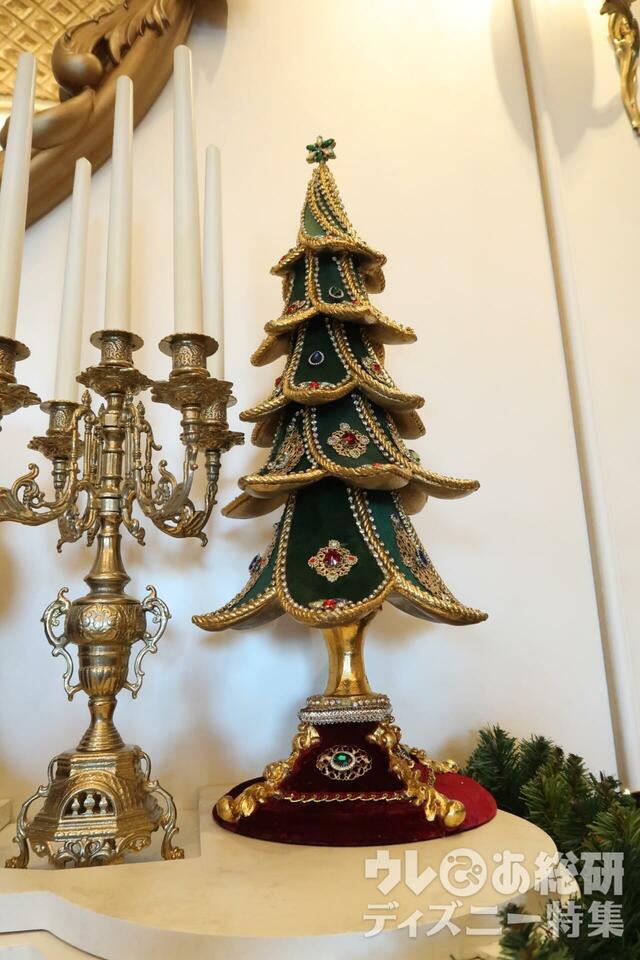 京ディズニーシー・ファンタジースプリングスホテル グランドシャトー　クリスマス装飾