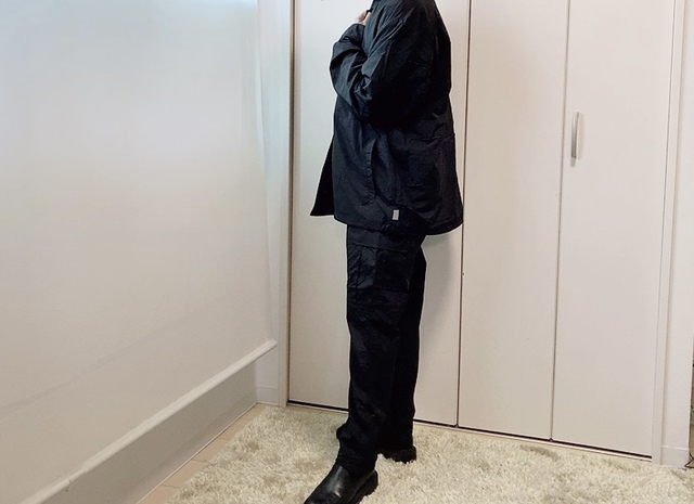 【ワークマン REPAIR-TECH 超軽量×遮熱ミリタリーカーゴパンツ】緩急のついたスタイリッシュなコーデが完成