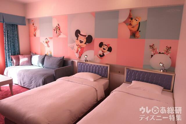 東京ディズニーセレブレーションホテル　ウィッシュB イマジニング・ザ・マジック “10イヤーズ・オブ・ドリームス＆マジック”ルーム
