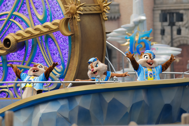 東京ディズニーシー15周年ハーバーショー「クリスタル・ウィッシュ・ジャーニー」