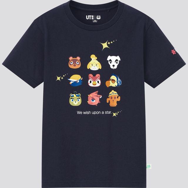 ユニクロ UTコレクション「あつまれ どうぶつの森」／KIDS グラフィックTシャツ（半袖）