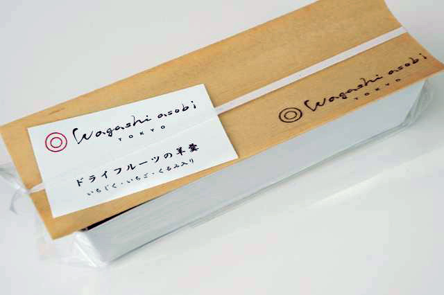 wagashi asobi ドライフルーツ羊羹　2160円
