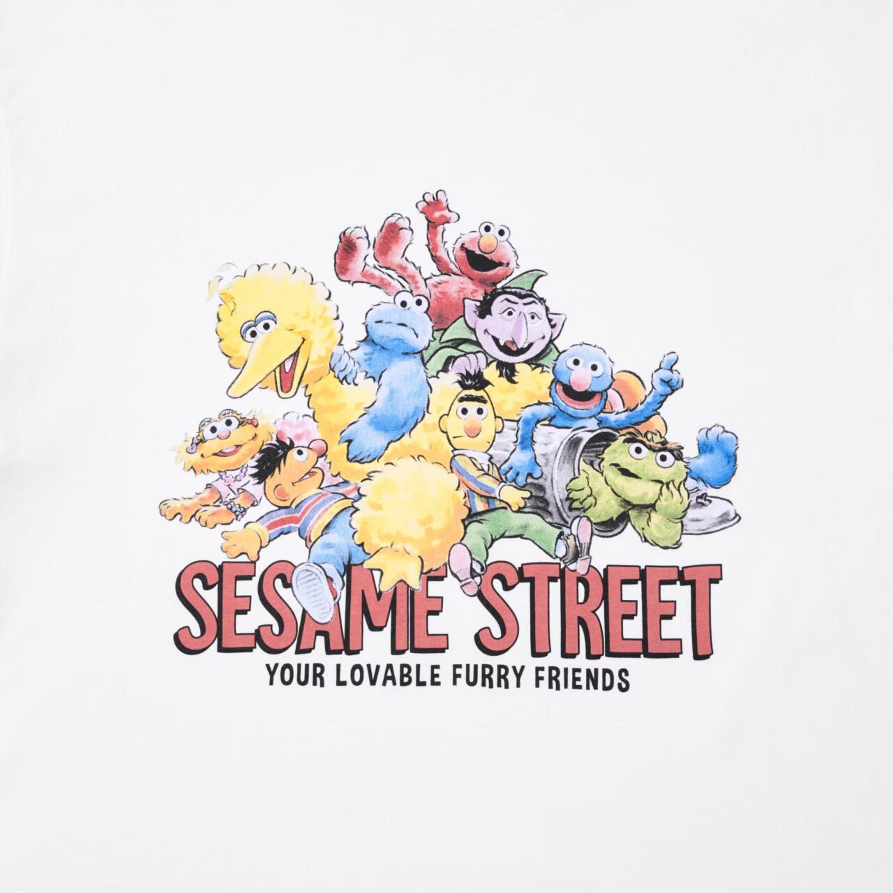 UNIQLO×セサミストリート新作】ヴィンテージ風のセサミTシャツ