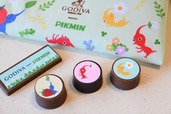 【「ゴディバ meets ピクミン」コレクション】赤ピクミン、青ピクミン、黄ピクミンをデザインした限定チョコレート♪