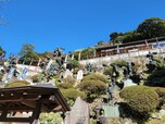 【まちのコイン】建長寺の最奥、半僧坊にはたくさんの天狗像