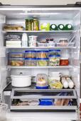 【冷蔵庫収納】見栄えのいい収納ですっきり♪