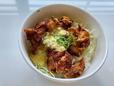 【ガスト ランチ唐揚げテリタル丼】唐揚げ好き必見！