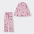 サテンパジャマ｜2,990円｜GU「LITTLE TWIN STARS (Sanrio)」コレクション