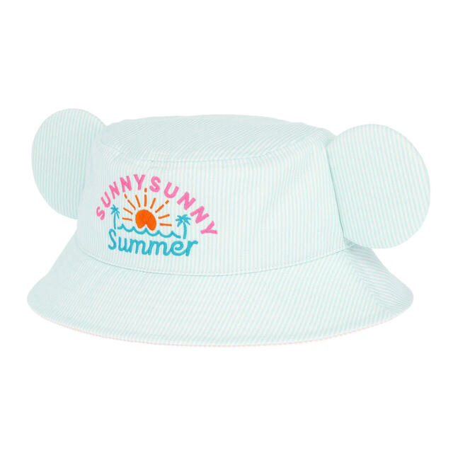 ハット(キッズサイズ) 2,900円｜東京ディズニーリゾート「SUNNY SUNNY Summer」グッズ｜販売店舗：東京ディズニーランド「グランドエンポーリアム」、東京ディズニーシー「タワー・オブ・テラー・メモラビリア」｜発売日：2025年6月5日（木）