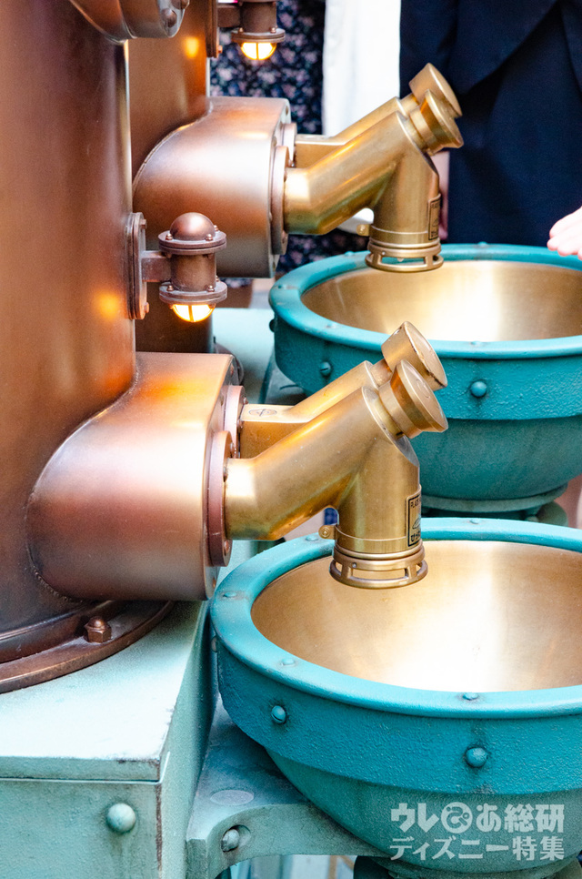 東京ディズニーシー「ハンドウォッシングエリア」