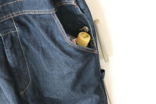 【ワークマン ウォーミーデニムオーバーオール】カラーはJAPAN NAVY （JAPAN DENIM）、アプリコット（BCI）、 サンド（BCI）