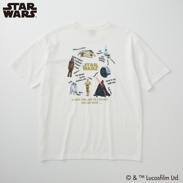 刺しゅう半袖Tシャツ 3,278円|イオン「スター・ウォーズ」コレクション