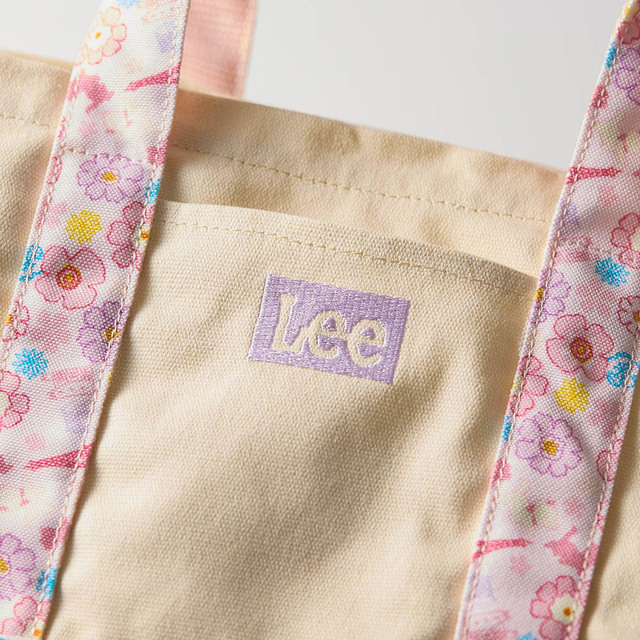 花柄持ち手の２WAYトートバッグ（Lee）（選べるキャラクター）｜￥5,990 （税込）