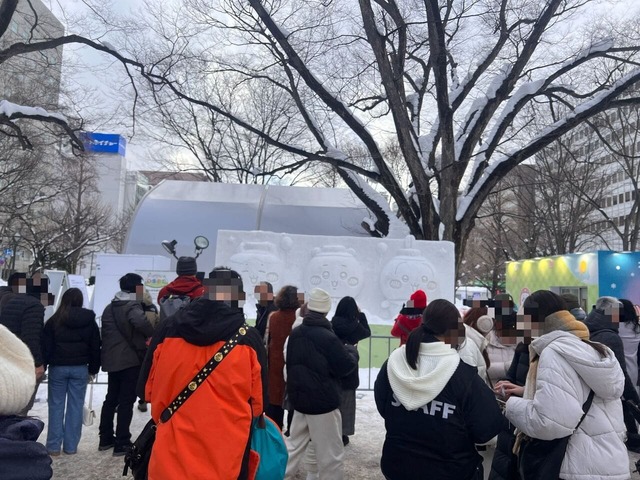 【ちいぽけ雪まつり】2026年2月4日（水）の開催初日には多くの人が現地を訪れていました！