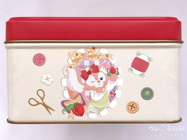 「ダッフィー＆フレンズのハートフェルト・ストロベリーギフト」パウンドケーキ