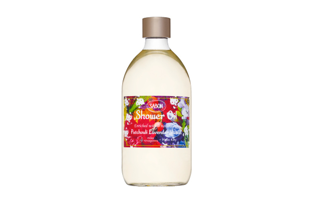 SABON「シャワーオイル パチュリ・ラベンダー・バニラ」500mL