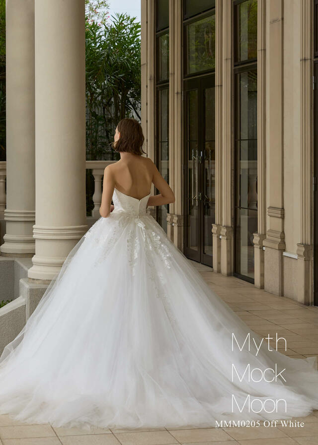クラウディア「Myth Mock Moon(ミスモックムーン)」新作ウェディングドレス MMM0205_Off White