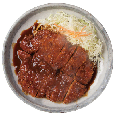 矢場とん 矢場町本店　わらじとんかつ　1296円（定食1728円）