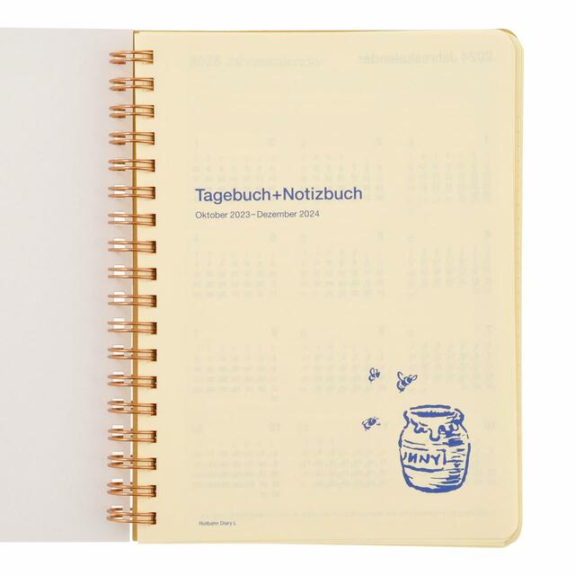 【デルフォニックス】プー＆フレンズ Rollbahn 手帳・スケジュール帳(L) Calendar＆Organizer 2024 1,980円