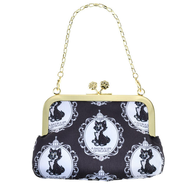 ディズニーキャラクター シークレットポーチ がまぐち チェーン付き DISNEY CAT DAY 2026 1,500円