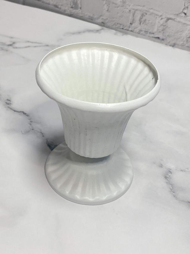 【ナチュラルキッチン】ブリキカップゴブレット　WH／税込330円