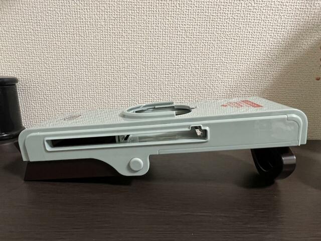 【Toffy セーフティープッシュスライサー】ハンドルが折り畳めないのが少し残念