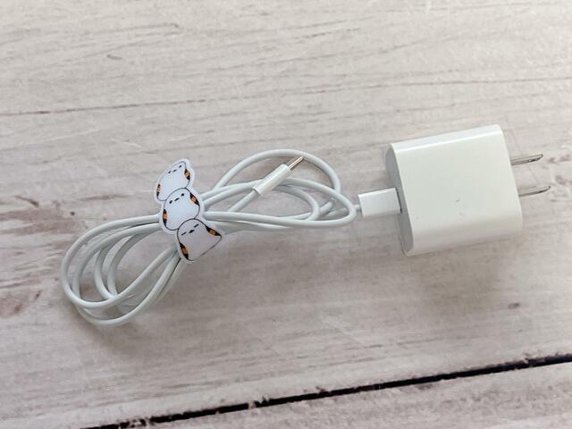 実際に充電器のケーブルをまとめてみました！