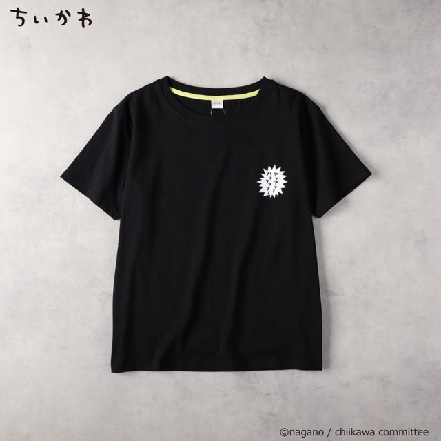 【ちいかわ】 ウラヤハ プリントTシャツ　サイズ M-XL ¥3,390、110-140 ¥2,590