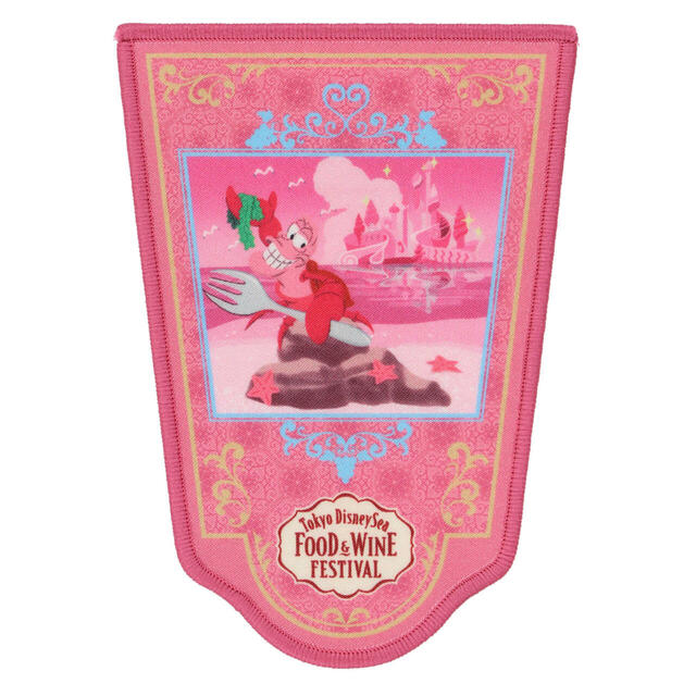 ワッペンアクセサリー 900円|東京ディズニーシー・フード&ワイン・フェスティバル スペシャルグッズ|発売日:2025年4月7日(月)