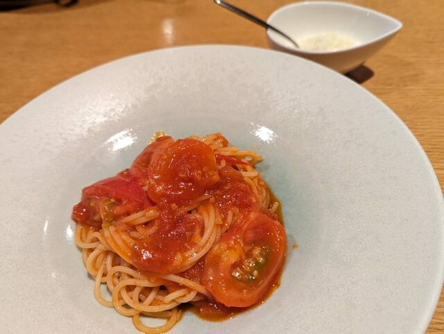 【GLAMPROOK FUTTSU BRISTOL HILL】夕食の子供用パスタ