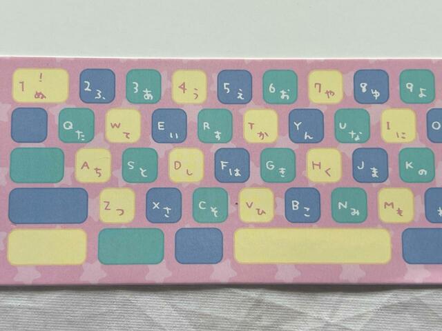 ナガノ先生の手書き文字のキーボードがゆるかわいい♪