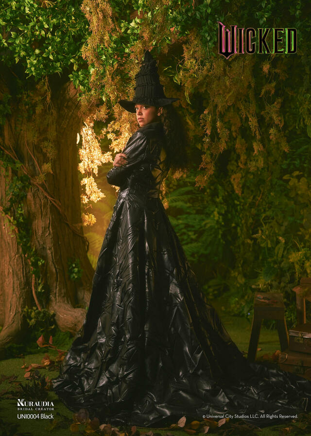 【クラウディア】『ウィキッド』新作ウェディングドレス「WICKED|KURAUDIA」 UNI0004_Black