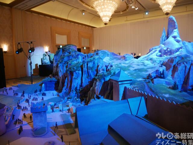 東京ディズニーシー新エリア「ファンタジースプリングス」模型展示
