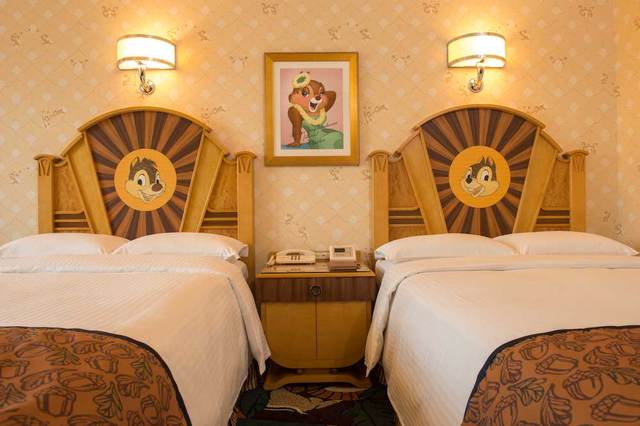 「ディズニーアンバサダーホテル」 チップとデールルーム