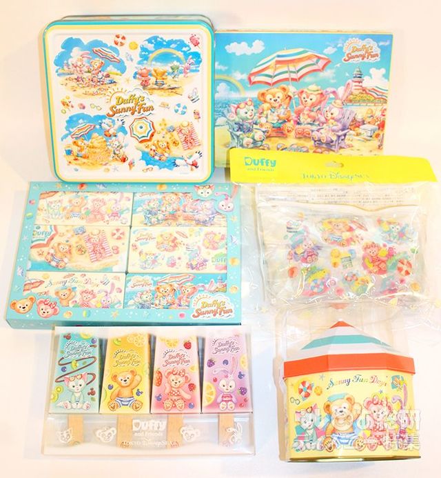 「ダッフィーのサニーファン」のお菓子