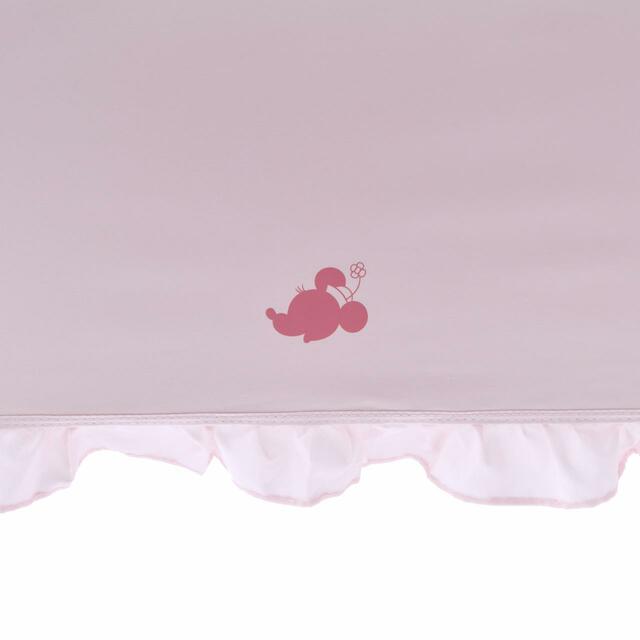 【Wpc.】ミニー 日傘 折りたたみ式 晴雨兼用 フリル SHINY DAY 4,000円