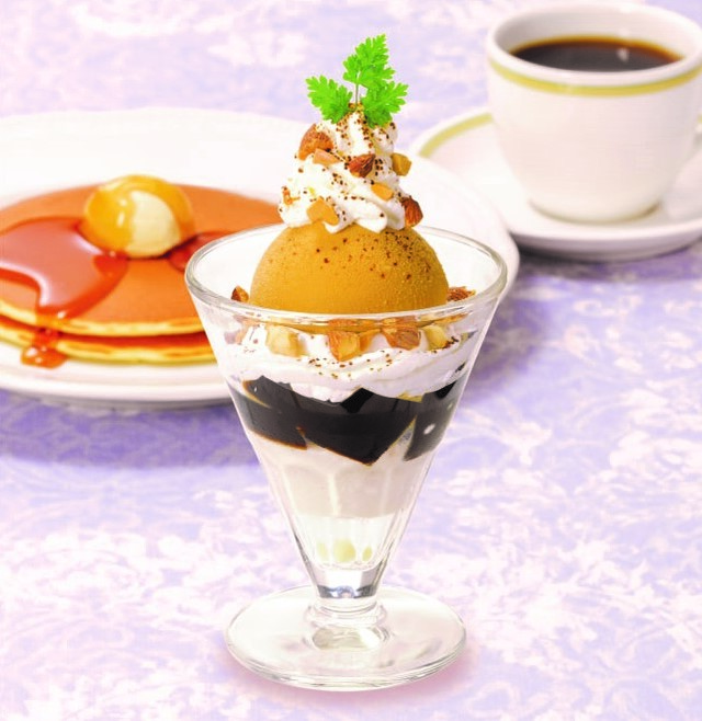 コーヒーゼリーサンデー セット