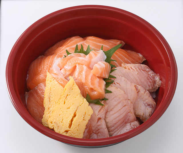 サーモンメッセ丼