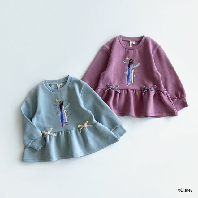 裏起毛プリントトレーナー ￥3,850｜Disney Collection「ウィッシュ」｜Samansa Mos2 Lagom
