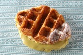 ひんやりクロワッサンワッフル ピスタチオ