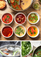You can choose from 6 SOUPS