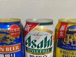 【糖質ゼロビール】どれもパッケージに「新」や「初」といった表記があります
