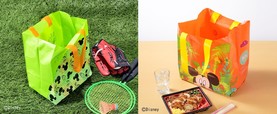 ディズニー リサイクル原料を使った買い物袋 本体価格50円（税込価格55円）