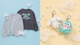 【サンリオキャラクターズ×and ST／GLOBAL WORK】【シナモロール/ハンギョドン】アップリケスウェット（KIDS）全4種 3,490円、【シナモロール/ハンギョドン】天使ぬいぐるみチャーム（KIDS）全2種 2,290円