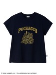 【ポチャッコ×ミラ オーウェン】「カレッジプリントコンパクトTシャツ」6,490円/カラー:NVY(WEB限定カラー)