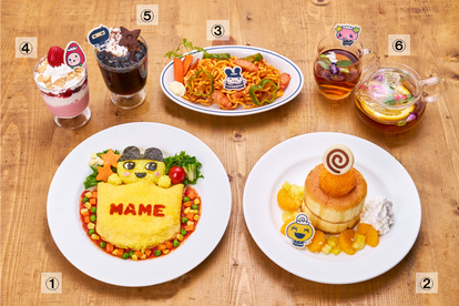 たまごっち カフェ　アクリルステッカー フルコンプ カプコンカフェ たまごっち アクリルステッカー みみっち - メルカリ