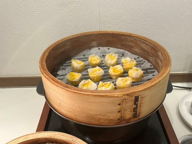 【ロイヤルホスト】出来立てアツアツのかぼちゃ焼売